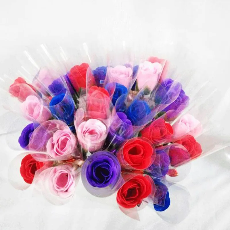 10pcs Artificial Roses Bouquet