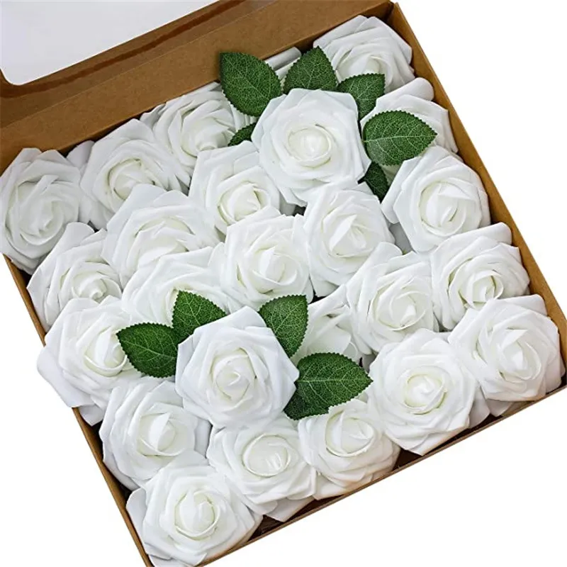 Artificial Roses Flower Heads