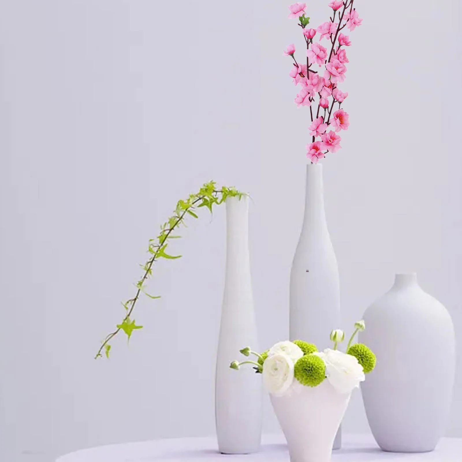 Artificial Lavender Hydrangea Flowers