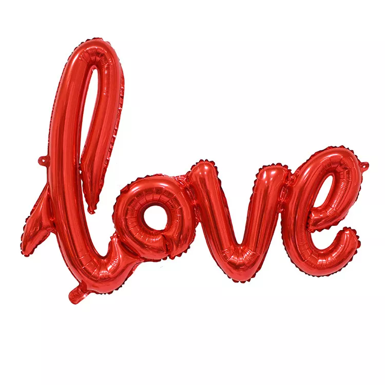 LOVE Letter Foil Balloon